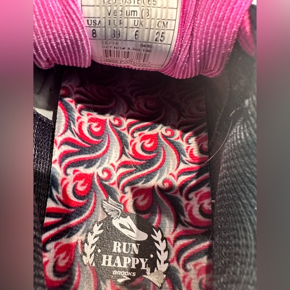 Brooks GTS 16 Edition Womens Gray Pink Athletic Running Sneaker - Picture 4 of 6